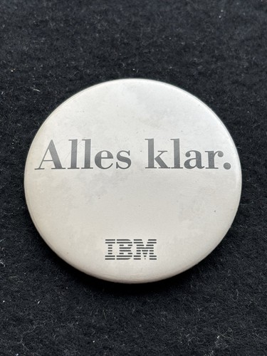 Button ibm alles klar - 🔘,