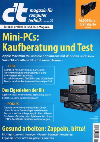 Magazin für computer - magazin,