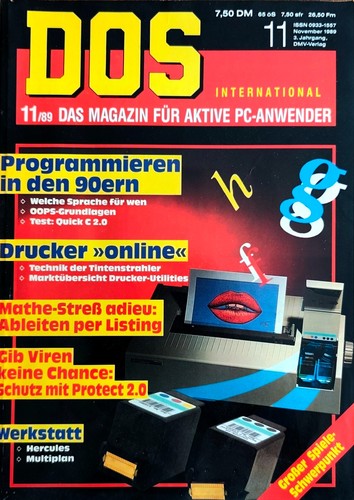Dos international 89 - dos,