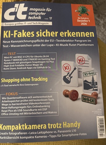 Magazin für computer - magazin,