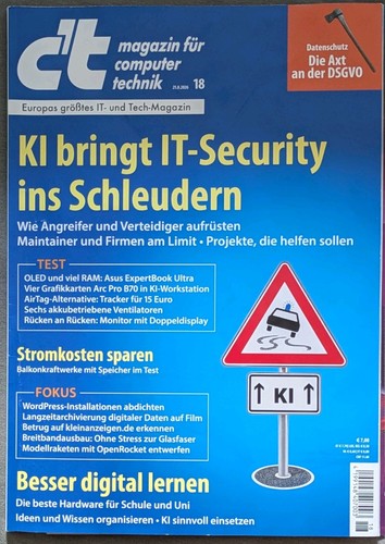 Zeitschrift t magazin - zeitschrift, c't