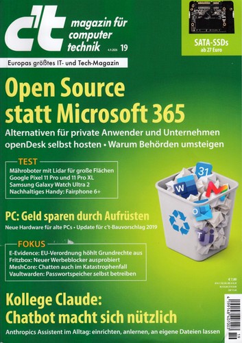Magazin für computer - ct,
