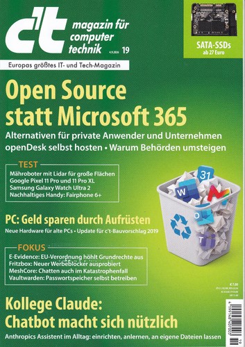 Magazin für computer - c´t,
