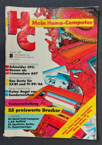 Mein home computer 84 - hc, 08/84