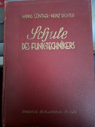 Schule des funk - des, funk-technikers