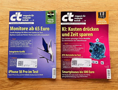 Magazin zeitschrift - c’t,