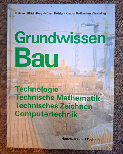 Grundwissen bau lehrbuch - bau,