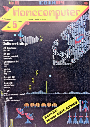 Homecomputer ausgabe 5 84 - ausgabe, 5/84