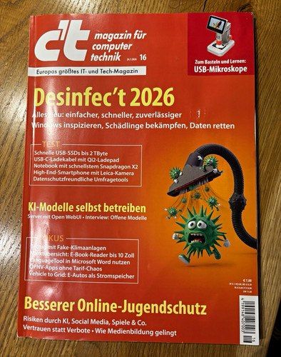 Magazin 2026 juli - c't,