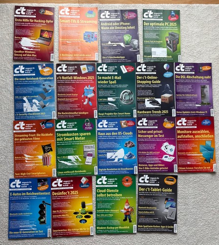 18x magazin computer - c't,