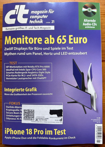 Magazin für computer - c't,